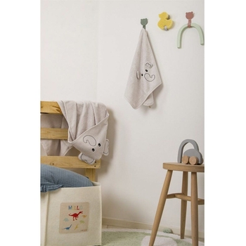 Куточок для купання Irya Jumbo a.gri, 75х75 см, світло-сірий (svt-2000022318099) - Pampik - 2