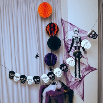 Набор бумажный Yes! Fun Halloween Шары-соты, 4 шт. (973640) - Pampik - 3