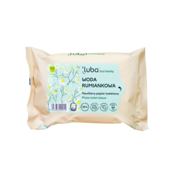 Влажная туалетная бумага Luba ECO Family Ромашка, 50 шт. - Pampik