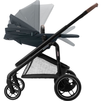 Коляска Maxi-Cosi Plaza Plus Essential Graphite, универсальная 2 в 1, темно-серая (1919750110) - Pampik - 10