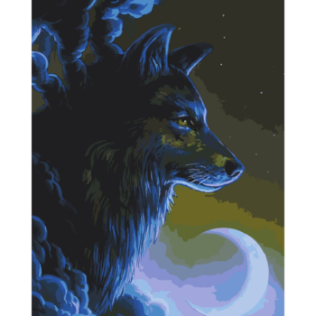 Картина за номерами ArtCraft Дух ночі 40x50 см (11621-AC) - Pampik