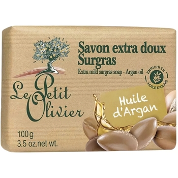 Мило екстраніжне Le Petit Olivier 100% vegetal oils soap з екстрактом арганової олії, 100 г - Pampik