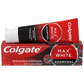 Зубна паста Colgate Max White Charcoal відбілювальна, з активованим вугіллям, 75 мл - Pampik - 4