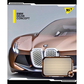 Зошит загальний Yes Dezir Concept, А5, в косу лінію, 12 аркушів (766305) - Pampik - 4