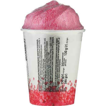 Набір Rainbow Блискуча полуниця Бомба-кекс для ванн + Морська сіль 280 г - Pampik - 2