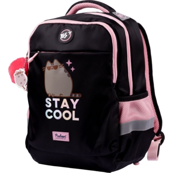 Рюкзак Yes S-52 Ergo Pusheen, черный (559110) - Pampik