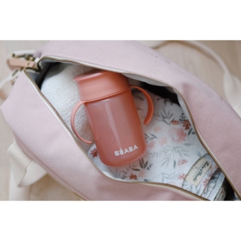 Поильник-непроливайка Beaba 360°, розовый, 340 мл (913571) - Pampik - 21