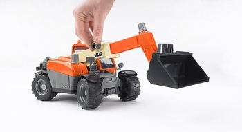 Уцінка. Автомодель Bruder Навантажувач JLG 2505 telehandler з телескопічним ковшом 1:16 (02140) - Pampik - 2