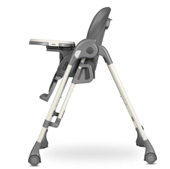 Стільчик для годування Lionelo Laurice Grey Stone, з функцією гойдалки, темно-сірий - Pampik - 7