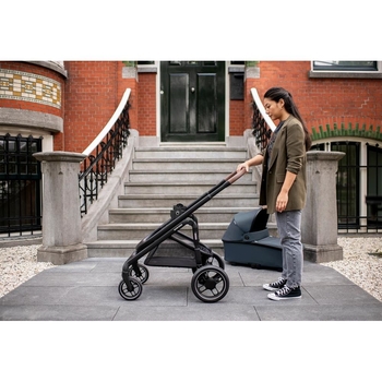 Коляска Maxi-Cosi Plaza Plus Essential Graphite, универсальная 2 в 1, темно-серая (1919750110) - Pampik - 15