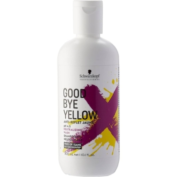 Бессульфатный шампунь с антижелтым эффектом Schwarzkopf Professional Goodbye Yellow 300 мл - Pampik