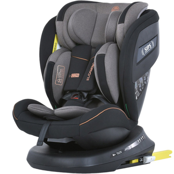 Автокресло El Camino ME 1117 I-CON Melange Mocca (26092) - Pampik