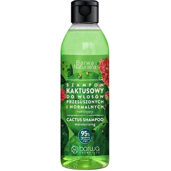Шампунь Barwa Natural Увлажняющий с экстрактом кактуса, 300 мл - Pampik