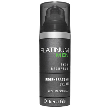 Крем для обличчя Dr Irena Eris Platinum Men Regenerating Cream, відновлювальний, 50 мл - Pampik