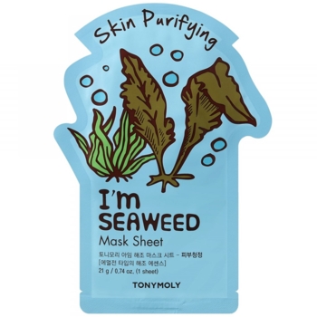 Маска тканевая для лица Tony Moly I'm Seaweeds Mask Sheet Purifying Морские водоросли, 21 мл - Pampik