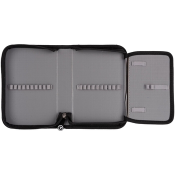 Пенал жесткий Yes HP-03 Monsters, 13х21х3 см, черный с зеленым (533142) - Pampik - 3