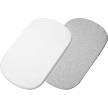 Простирадло Maxi-Cosi Iora White/Grey, біле та сіре, 2 шт. (2107455110) - Pampik