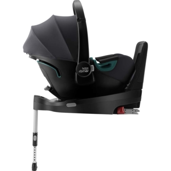 Автокресло Britax Romer Baby-Safe 3 i-Size Midnight Grey, с платформой Flex Base, серое (2000035083) - Pampik