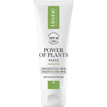 Крем для обличчя Lirene Power Of Plants Mango SPF 30, 50 мл - Pampik