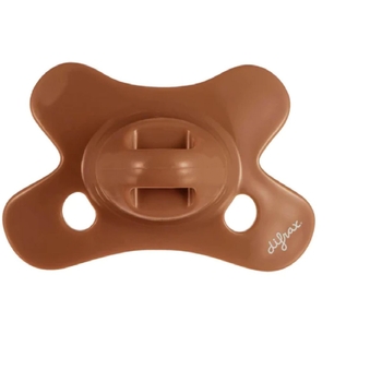 Пустышка силиконовая Difrax Natural Uni 0-6 мес. Cinnamon (UN123 Cinnamon) - Pampik