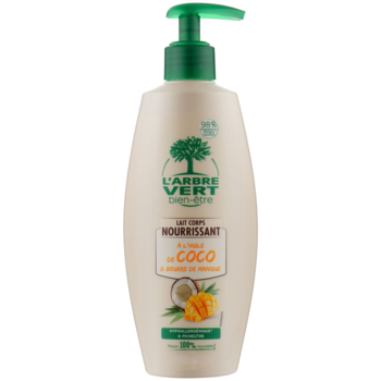 Молочко для тела L'Arbre Vert Body Milk With Coconut Oil с кокосовым маслом питательное 250 мл - Pampik