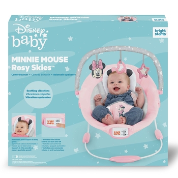 Шезлонг Bright Starts Minnie Mouse Rosy Skies (12206) - Pampik - 8