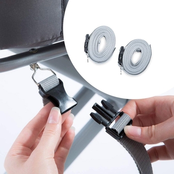 Приставне ліжко Hauck Face to Me Grey, сіре (60850-0) - Pampik - 13