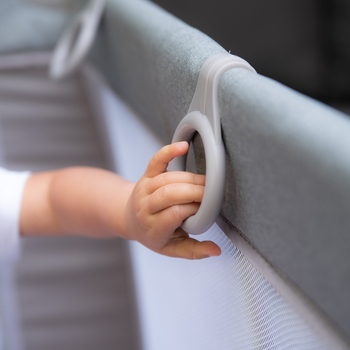 Дитячий манеж Espiro Play Up 2022 Light Gray, світло-сірий (205354) - Pampik - 2