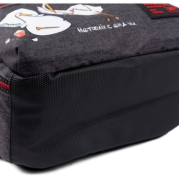 Рюкзак Yes T-127 Гусь, серый с красным (558963) - Pampik - 5