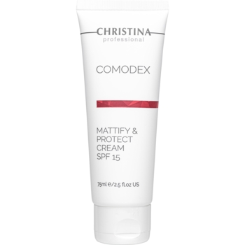 Крем для обличчя матуючий Christina Comodex Mattify & Protect Cream SPF 15 75 мл - Pampik