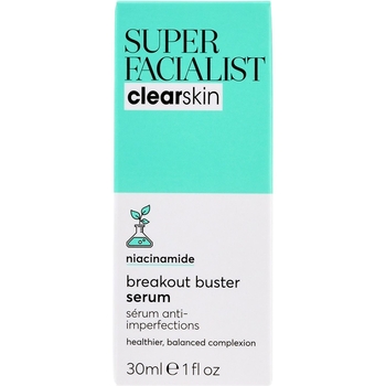 Сироватка для обличчя відновлювальна Super Facialist Clear Skin Breakout Buster Serum 30мл - Pampik - 3