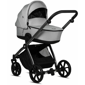 Коляска Tutis Mio Plus Thermo Pearl, универсальная 2 в 1, светло-серая (1352242) - Pampik - 6