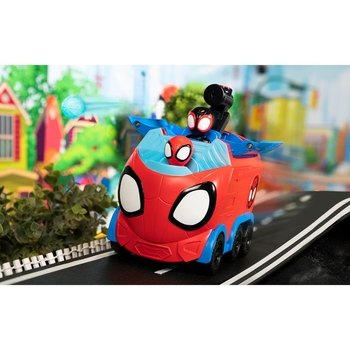 Машинка Spidey Deluxe Feature Vehicle Web Spinning Hauler Павутинний тягач (SNF0081) - Pampik - 10