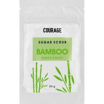Сахарный скраб для рук и тела Courage Sugar Scrub Mini Bamboo 50 г - Pampik