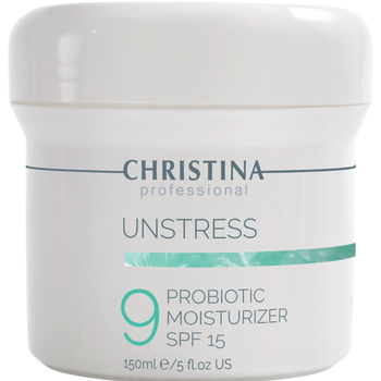 Крем для лица увлажняющий Christina Unstress 9 ProBiotic Moisturizer SPF 15 150 мл - Pampik