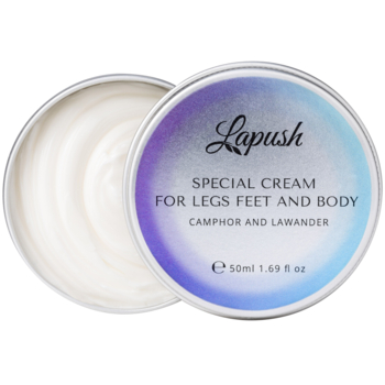 Крем для ніг та тіла Lapush зігріваючий 50 мл - Pampik