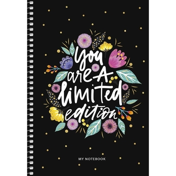 Тетрадь для записей Student А5, в клеточку, спираль, 80л., Limited edition (A5-SC-080-6077K) - Pampik