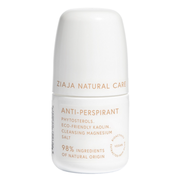 Дезодорант-антиперспірант Ziaja Natural Care, кульковий, 60 мл - Pampik