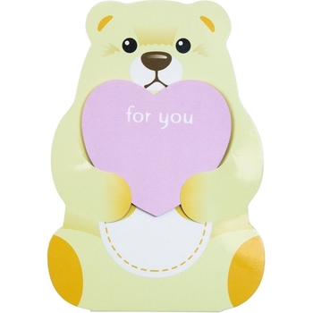 Блокнот детский Malevaro Морской 78x116 мм 40 листов + сердце з липким шаром (52807) - Pampik