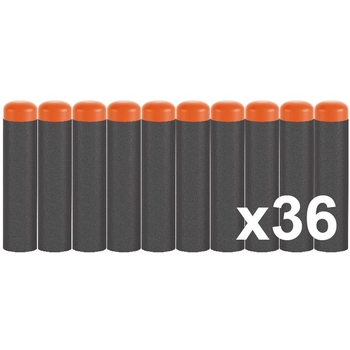 Набор патронов Turbo Slamfire Maх мягких 36 шт. (ВТ349) - Pampik - 2