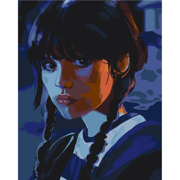 Картина за номерами ArtCraft Холодний погляд 40x50 см (10406-AC) - Pampik