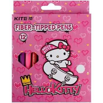 Фломастеры Kite Hello Kitty 12 шт. (HK21-047) - Pampik