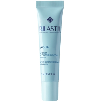 Крем для зволоження шкіри навколо очей Rilastil Aqua, 15 мл - Pampik