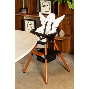 Подушка до стільця для годування Childhome Angel Hearts, білий (CCASCJOH) - Pampik - 6