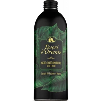 Парфумований крем-гель для ванни Tesori d'Oriente Кашмірський сандал та ветівер, 500 мл - Pampik