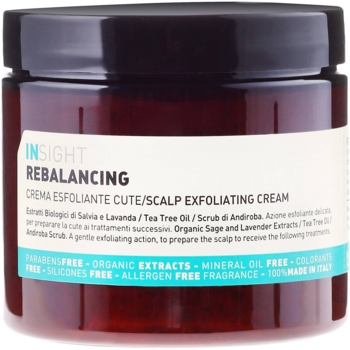 Крем-скраб для шкіри голови Insight Rebalancing Scalp Exfoliating Cream 180 мл - Pampik