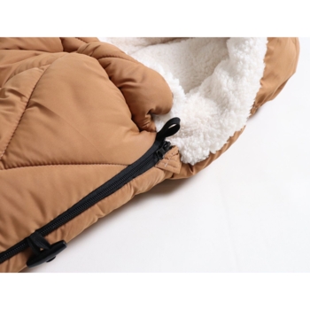 Теплый конверт Kaiser XL Too, из флиса, карамельный с кремовым (6576340) - Pampik - 4