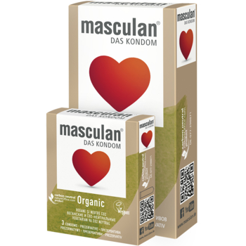 Презервативи Masculan Organic, 3 шт. - Pampik - 2