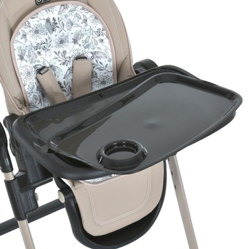 Стульчик для кормления El Camino ME 1037-B Crystal Beige, бежевый (25943) - Pampik - 3