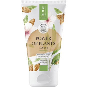Кремовий гель для вмивання Lirene Power Of Plants Migdal Creamy Washing Gel 150 мл - Pampik